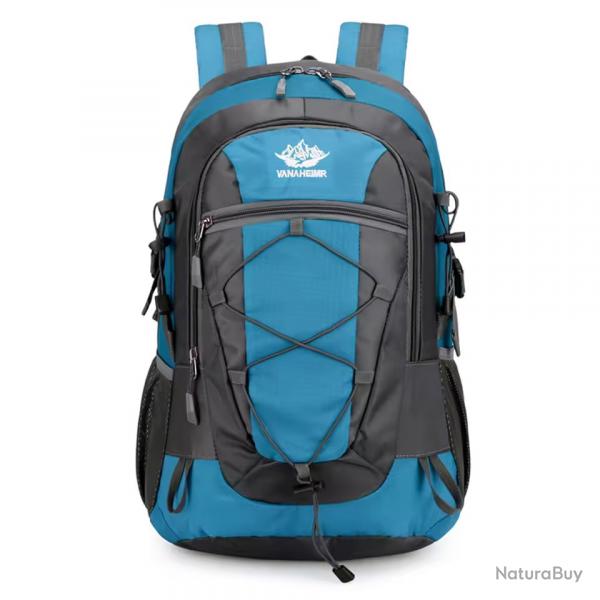 SAC  DOS LGER ET FONCTIONNEL 35L -TRAITEMENT DPERLANT - BLEU - LIVRAISON GRATUITE