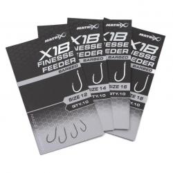 MATRIX HAMEÇON X1B FINESSE FEEDER SPADE BARBED MATRIX 16