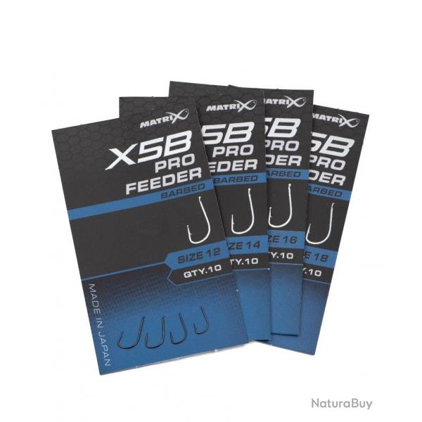 MATRIX HAMEON X5B PRO FEEDER SPADE BARBED MATRIX 12