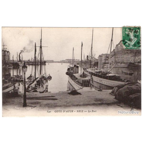 CPA- COTE D'AZUR - NICE le  Port  N104