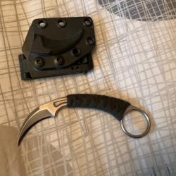 VEND CIUTEAU DROIT BASTINELLI CRÉATION PIKA PVD WRAP