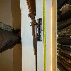 CARABINE WINCHESTER MOD.70 CAL 270WSM BOIS AVEC LUNETTE