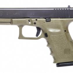 Pistolet GLOCK 19 GEN3 VERT OLIVE - 4" - 9x19
