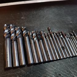 Lot fraises carbure monobloc professionnelles kennametal fraisa France lot de 20