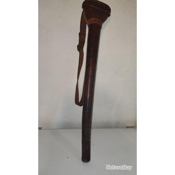 Rarissime tui pour fusil , servant a la chasse a courre, trs bon tat