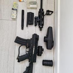 Lanceur tippman X7 avec lot de piece