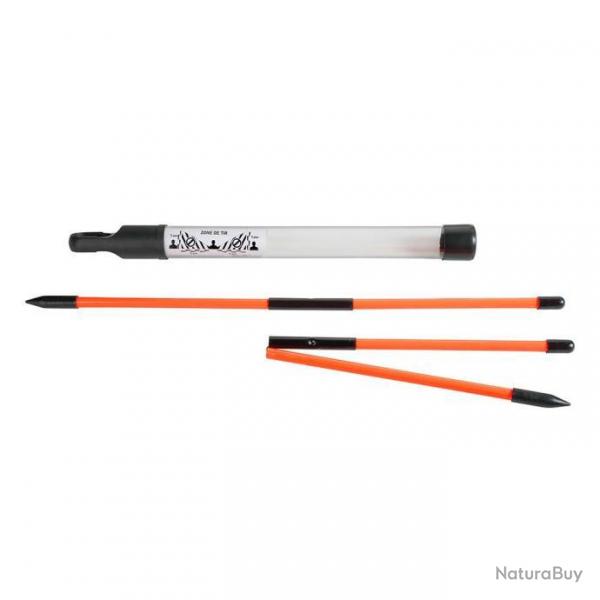 PROMOTION ! Piquets angulateurs de tir orange fluo x2 ProHunt