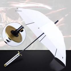 PARAPLUIE STYLE KATANA MOTIF ONE PIECE WADO ICHIMONJI BLANC