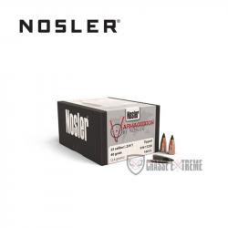 100 Ogives NOSLER Cal 22 40 Gr Tipped Fb