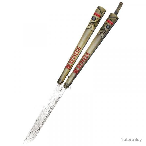 COUTEAU PAPILLON ENTRAINEMENT MOTIF ONE PIECE