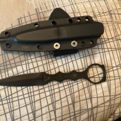 VEND COUTEAU DROIT SPARTAN BLADES CQB BLACK.