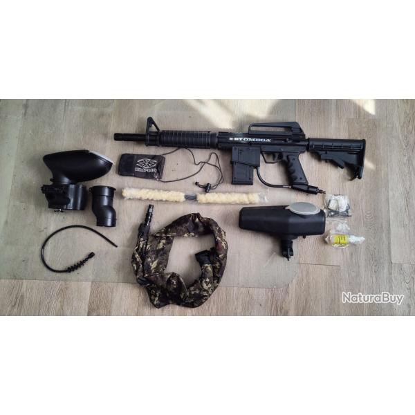 Pack lanceur paintball et quipements