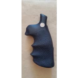 poignée grip hogue avec logo smith & wesson S&W K et L frame round butt (2126)
