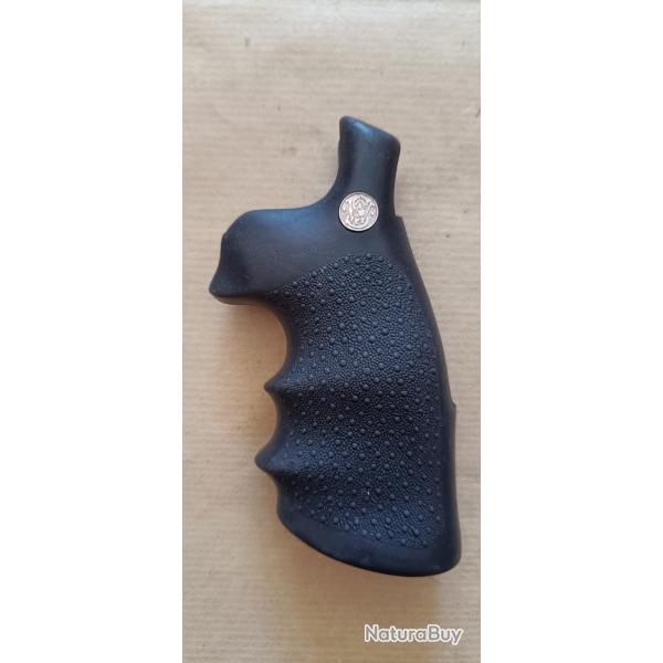 poigne grip hogue avec logo smith & wesson S&W K et L frame round butt (2126)