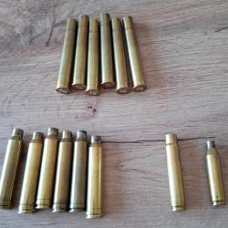 1 Lot de 14  douilles divers calibre occasions