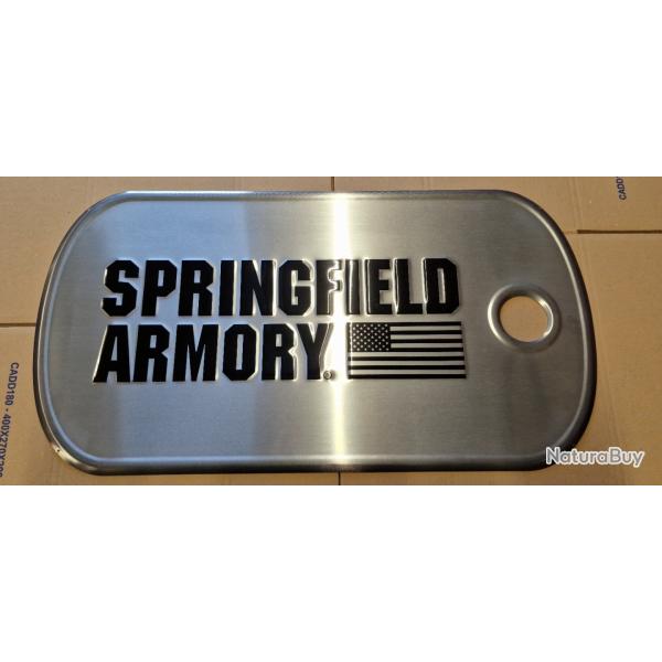 Plaque dcorative Springfield armory