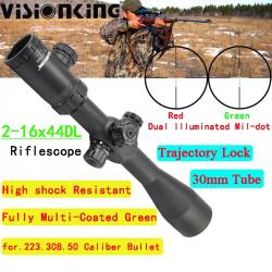 Visionking-Lunette de chasse à grande vue, -**VS2-16x44DL