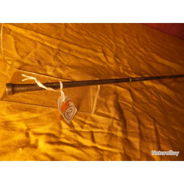 Baguette de fusil type chassepot 1866 ou gras 1874,   ancienne.                                (G 2)