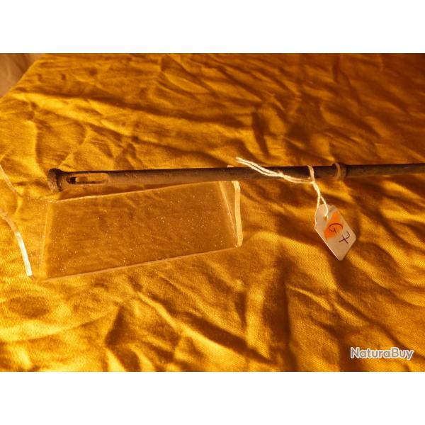 Baguette de fusil type chassepot 1866 ou gras 1874,   ancienne.                                (G7)