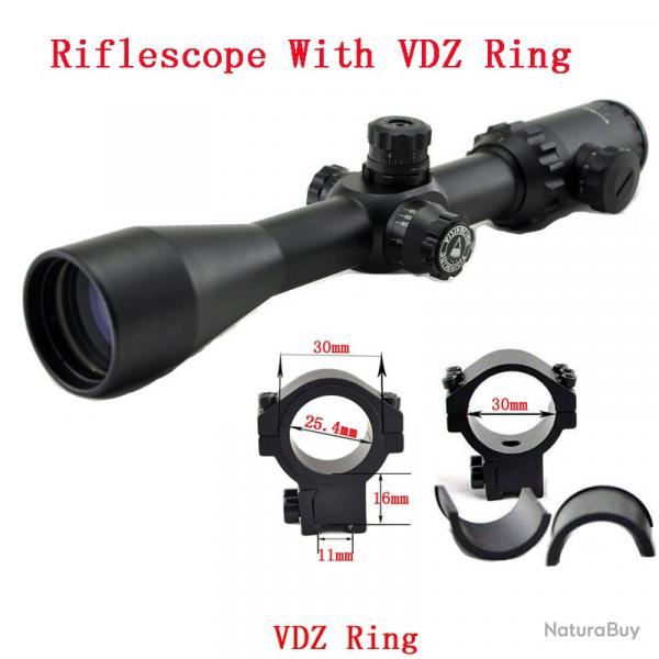 Visionking-Lunette de chasse  grande vue, -**2-20x44 11mm Low Ring