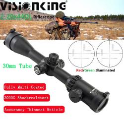 Visionking-Lunette de chasse à grande vue, -**2-16x44 Scope