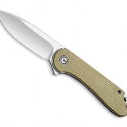 COUTEAU CIVIVI ELEMENTUM MICARTA VERT OLIVE