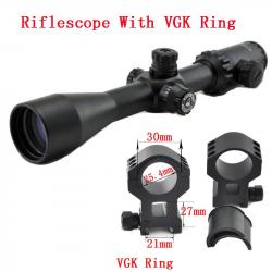 Visionking-Lunette de chasse à grande vue, -**2-16x44 21mm High Ring