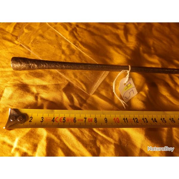 Baguette de fusil type : AN IX,  1777 et fusil rglementaire.  ancienne.                      (A 5)