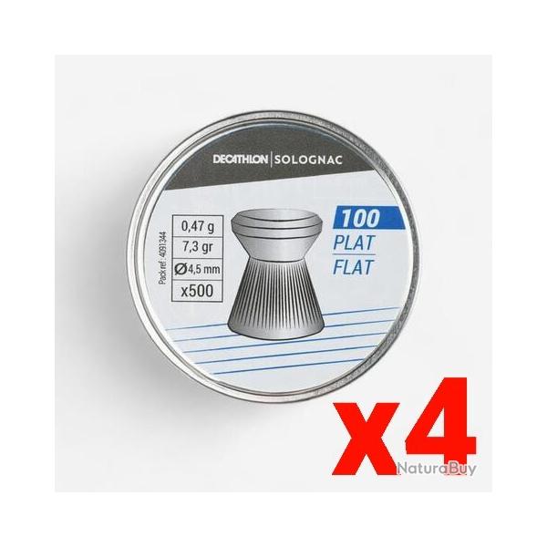 PLOMB PLAT 4,5mm x 500