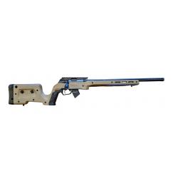 CARABINE ANSCHUTZ 1761 APR Chassis MDT XRS FDE Cal. 22LR Canon 54.4cm Fileté