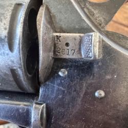 Revolver 38 long colt