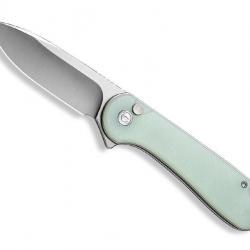 COUTEAU CIVIVI BUTTON LOCK ELEMENTUM II G10 NATUREL