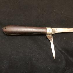 couteau pliant manche en bois