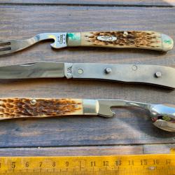 Rare couteau pliant type campeur CASE XX USA "HOBO / 6354 HB SS / KNIFE" NEUF DE COLLECTION