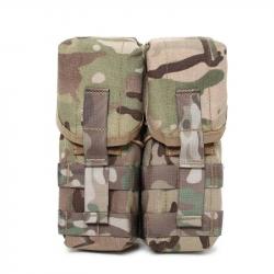 Pochette chargeur double 5,56/7,62 ELYTRA TACTICAL - Multicam
