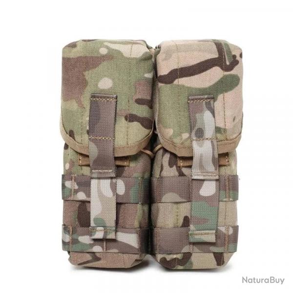 Pochette chargeur double 5,56/7,62 ELYTRA TACTICAL - Multicam