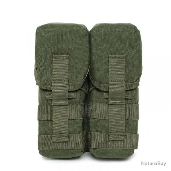 Pochette chargeur double 5,56/7,62 ELYTRA TACTICAL - Vert arme