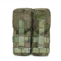 Pochette chargeur double 5,56/7,62 ELYTRA TACTICAL - Gris