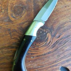 Couteau pliant vintage J.C. Crowning années 80