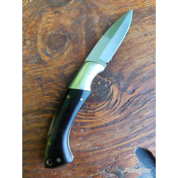 Couteau pliant vintage J.C. Crowning annes 80