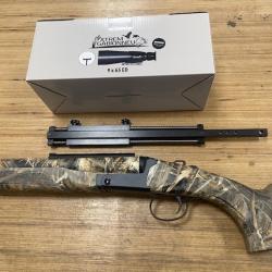 Luger 212 canardouze avec ensemble montage acier et lunette XTREM GABIONNEUSE 9X65
