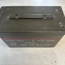 Caisse métal à munitions Israël