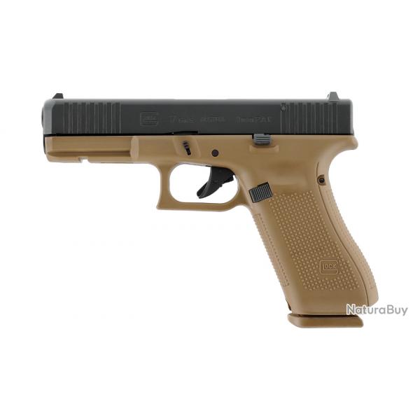PISTOLET GLOCK 17 Gen5 Cal.9mm PAK Noir et Coyote | UMAREX