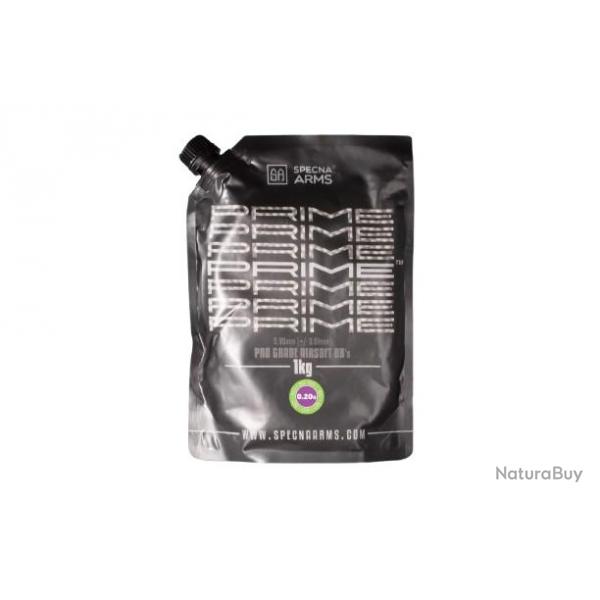 BILLES BIO 0.20G PRIME EN SACHET DE 1KG "SPECNA ARMS"