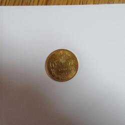 pièce OR 10 frcs suisse
