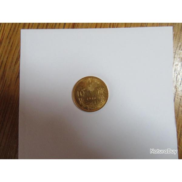 pice OR 10 frcs suisse