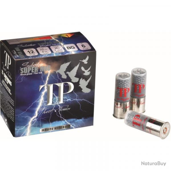 Boite x25 - Cartouche De Chasse Tunet Migration - 34g - Calibre 12 - Pb8