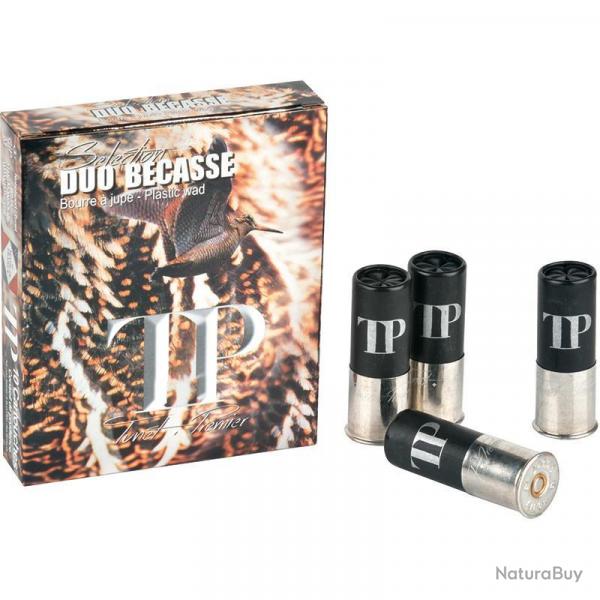 cartouche Tunet TP Duo Bécasse 12/70 - 36g - plombs n°8/10