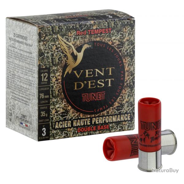 cartouches Tunet Vent d'Est Red Tempest 12/76 - 35g - plomb n3