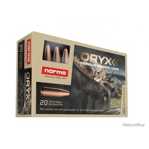 Munitions NORMA 8X57 JRS 196GR ORYX x2 boites